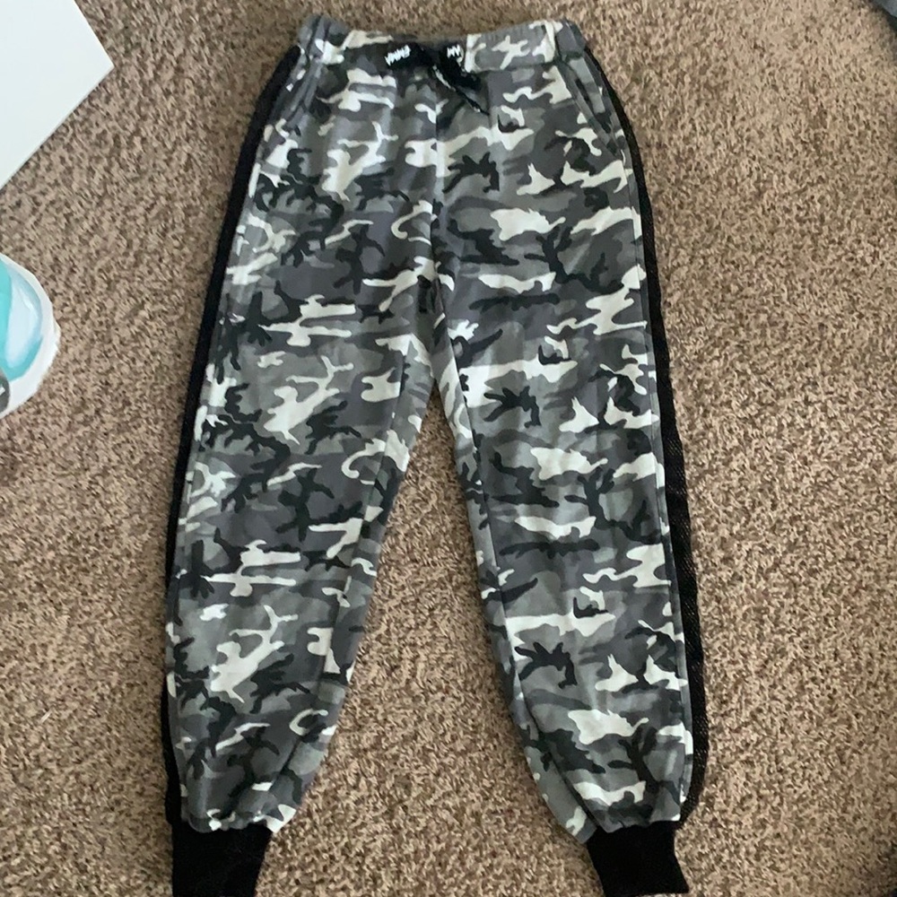 LF camo sweatpants